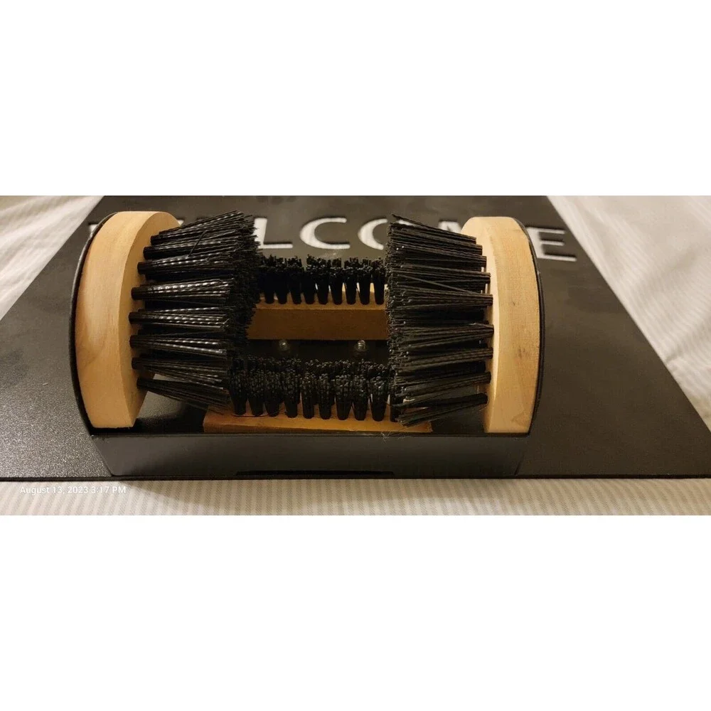 Welcome Mat, Shoe Cleaner, Metal, Brand New, Black, Outdoor By 5 Star Metal